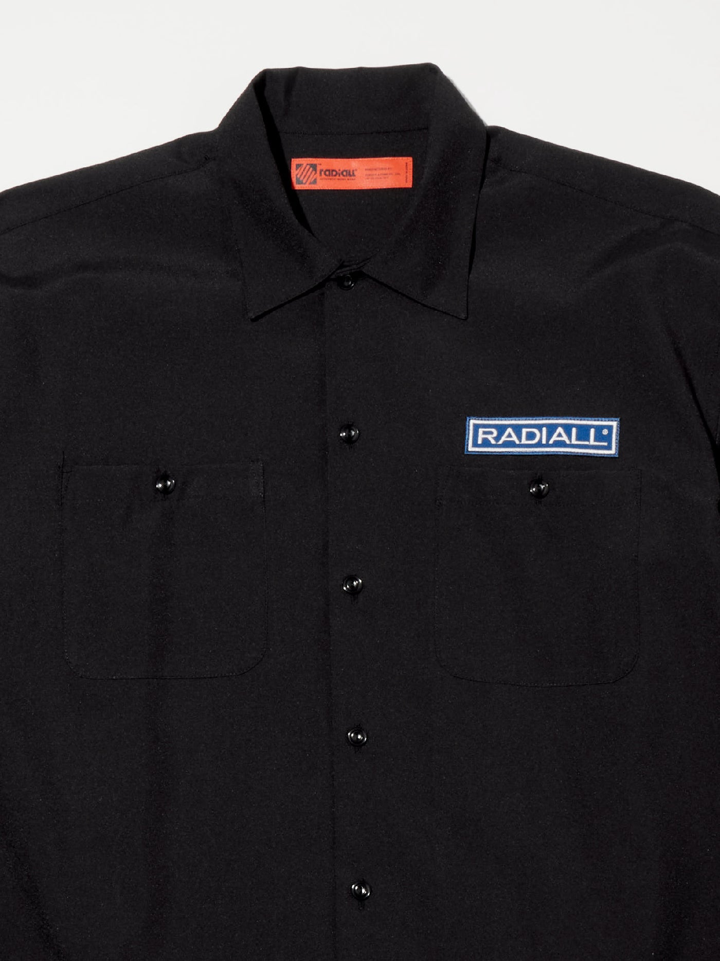 RADIALL | Wheels - REGULAR COLLARED SHIRT L/S - Black