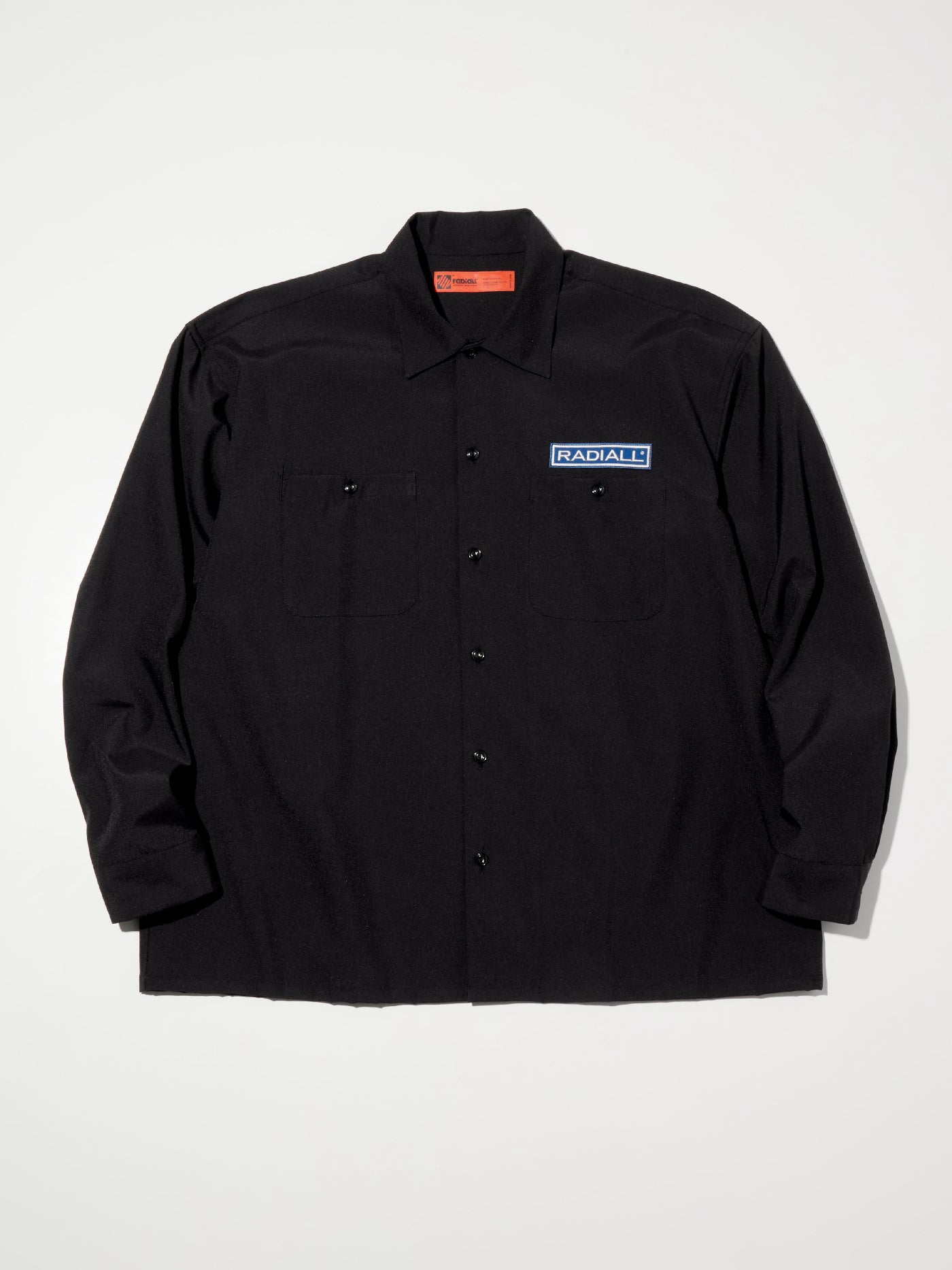 RADIALL | Wheels - REGULAR COLLARED SHIRT L/S - Black