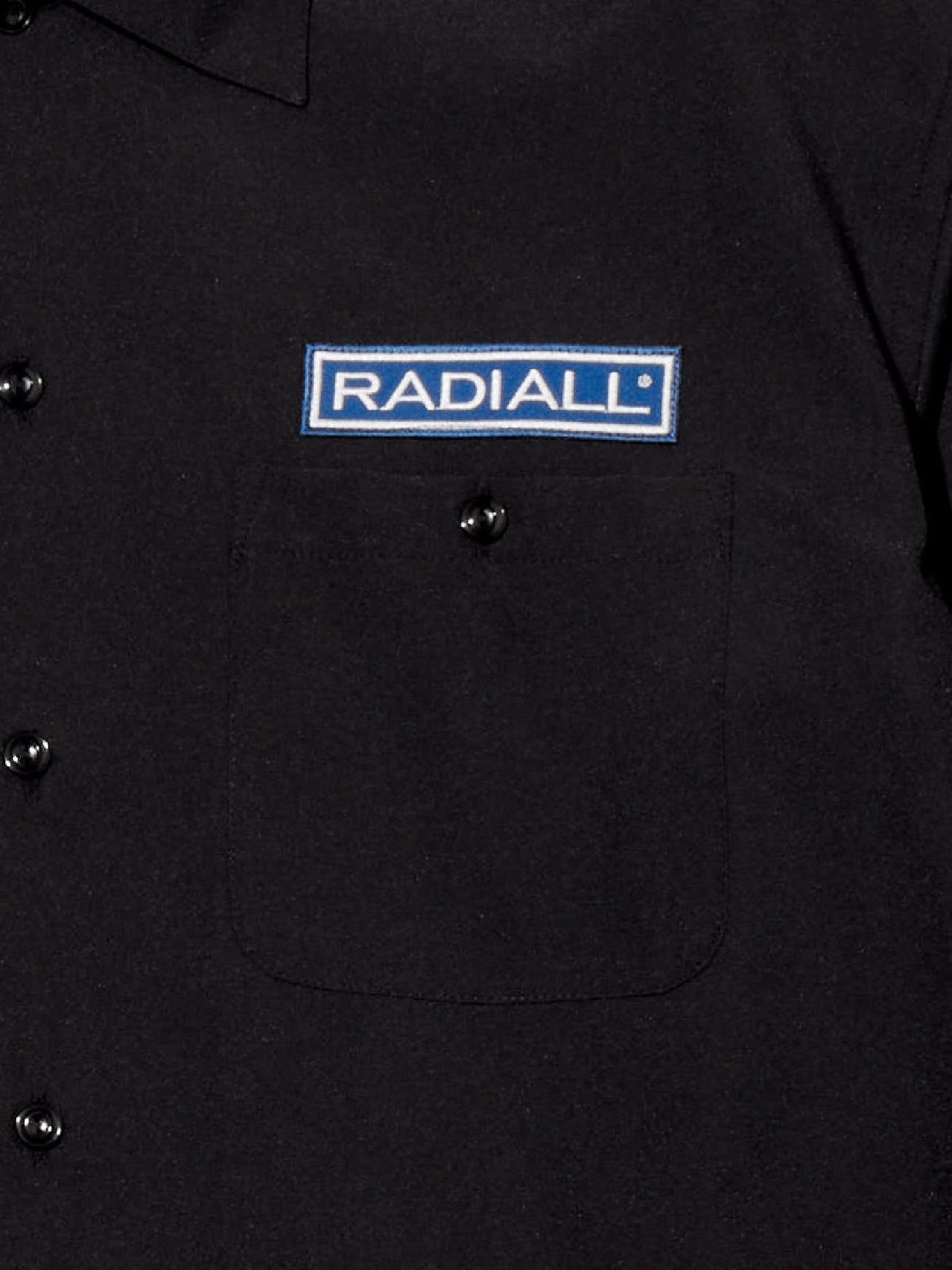 RADIALL | Wheels - REGULAR COLLARED SHIRT L/S - Black