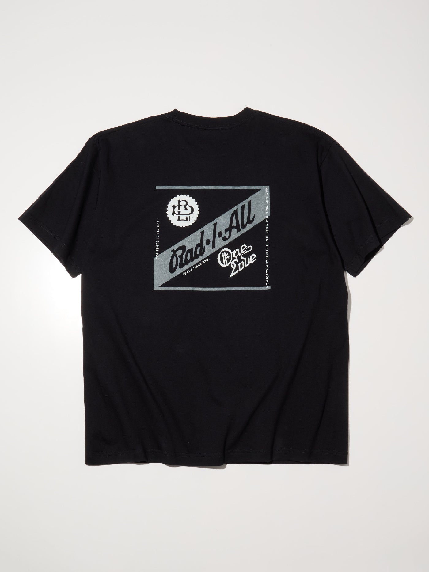 RADIALL | Mercy - CREW NECK T-SHIRT S/S - Black