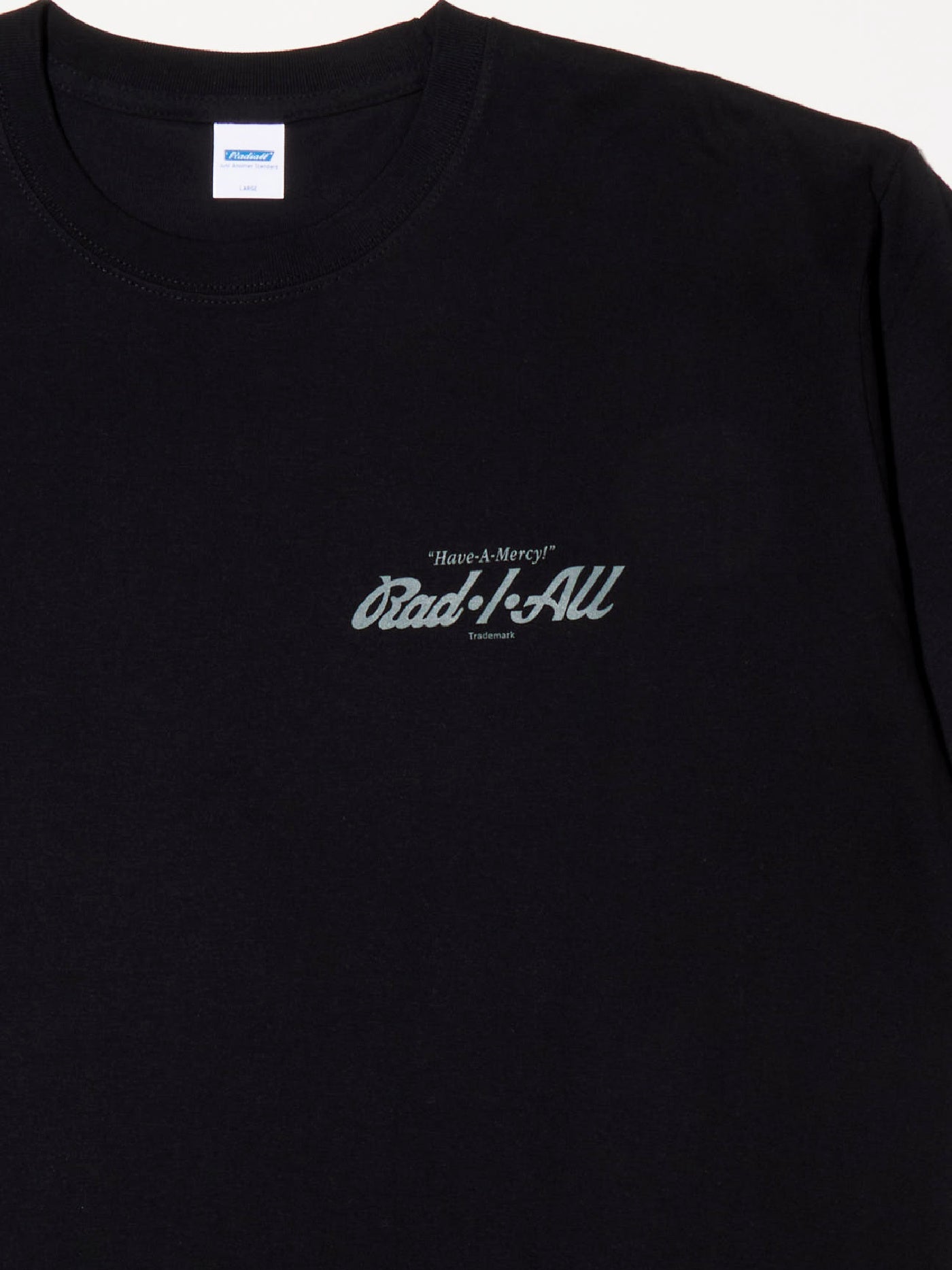 RADIALL | Mercy - CREW NECK T-SHIRT S/S - Black