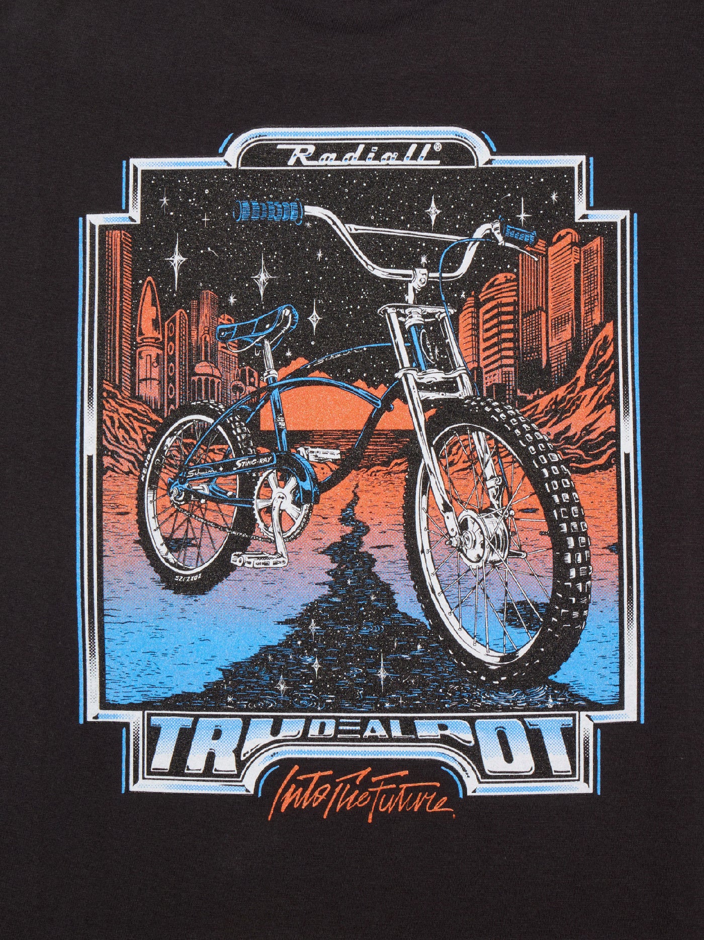 RADIALL | Stingray - CREW NECK T-SHIRT S/S - Ink Black