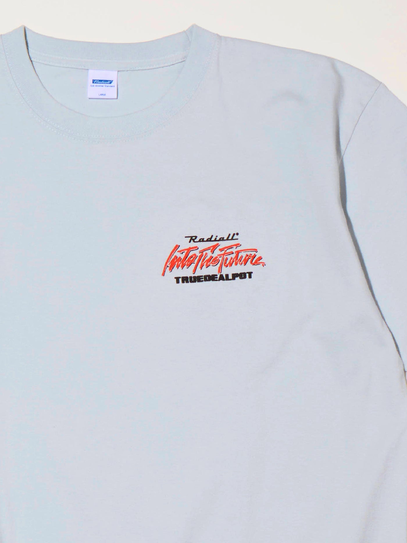 RADIALL | Stingray - CREW NECK T-SHIRT S/S - Light Blue