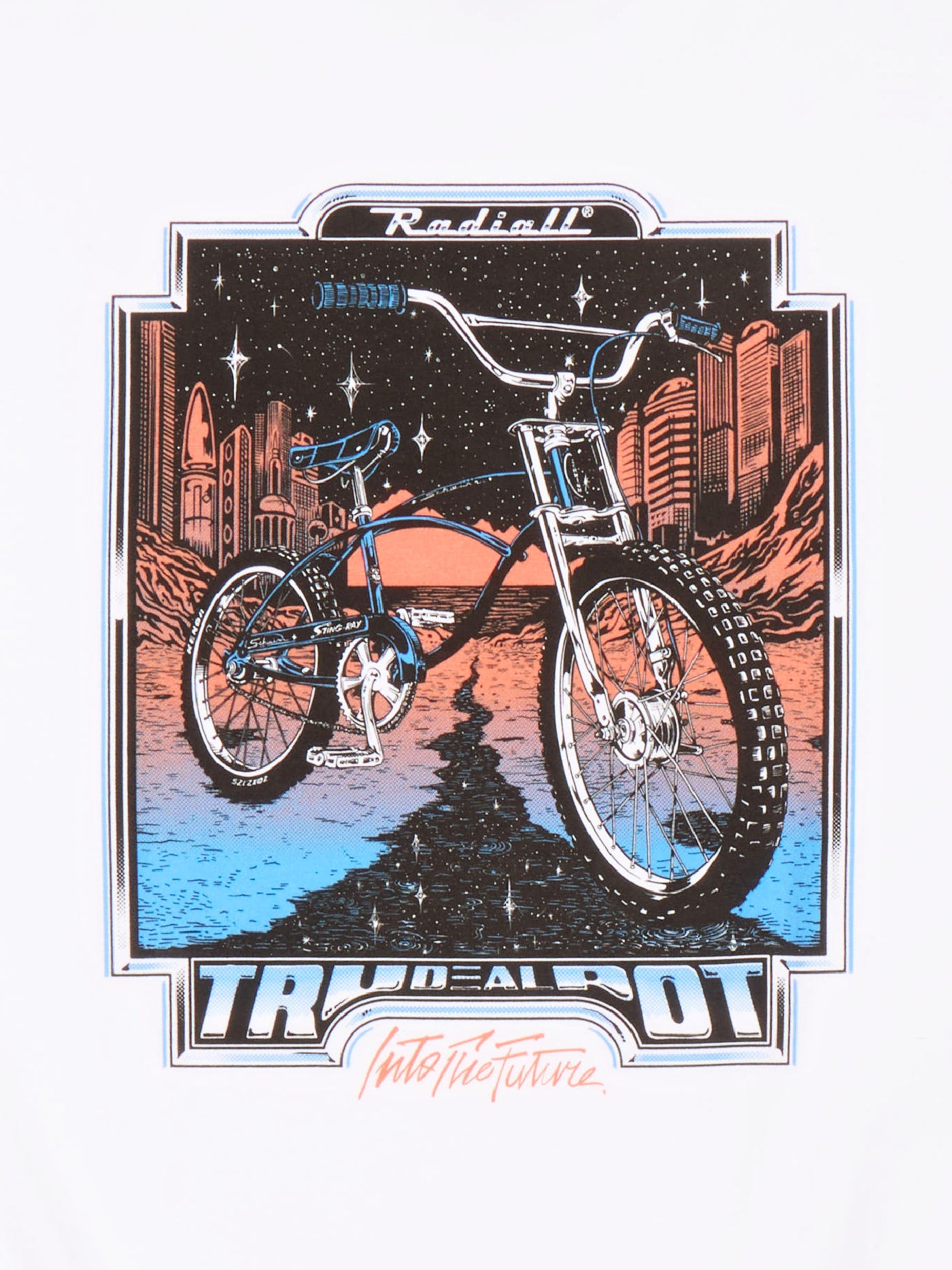 RADIALL | Stingray - CREW NECK T-SHIRT S/S - White