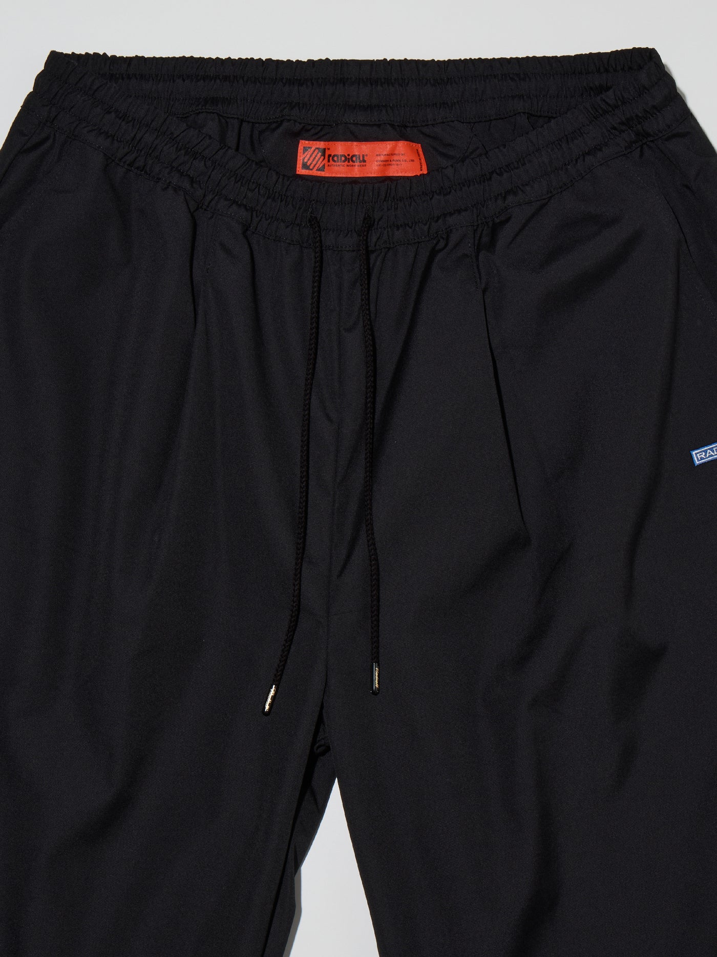 RADIALL | Wheels - STRAIGHT FIT EASY PANTS - Black