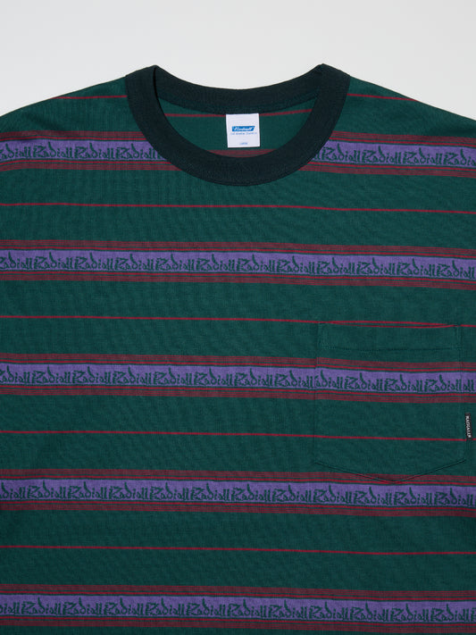 RADIALL | Lincoln Park - CREW NECK T-SHIRT L/S - Forest Green