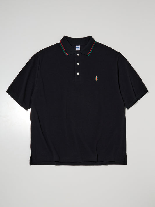 RADIALL | Charms - POLO SHIRT S/S - Black