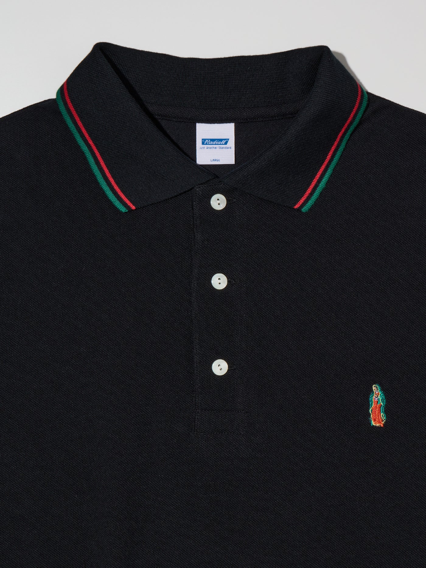 RADIALL | Charms - POLO SHIRT S/S - Black