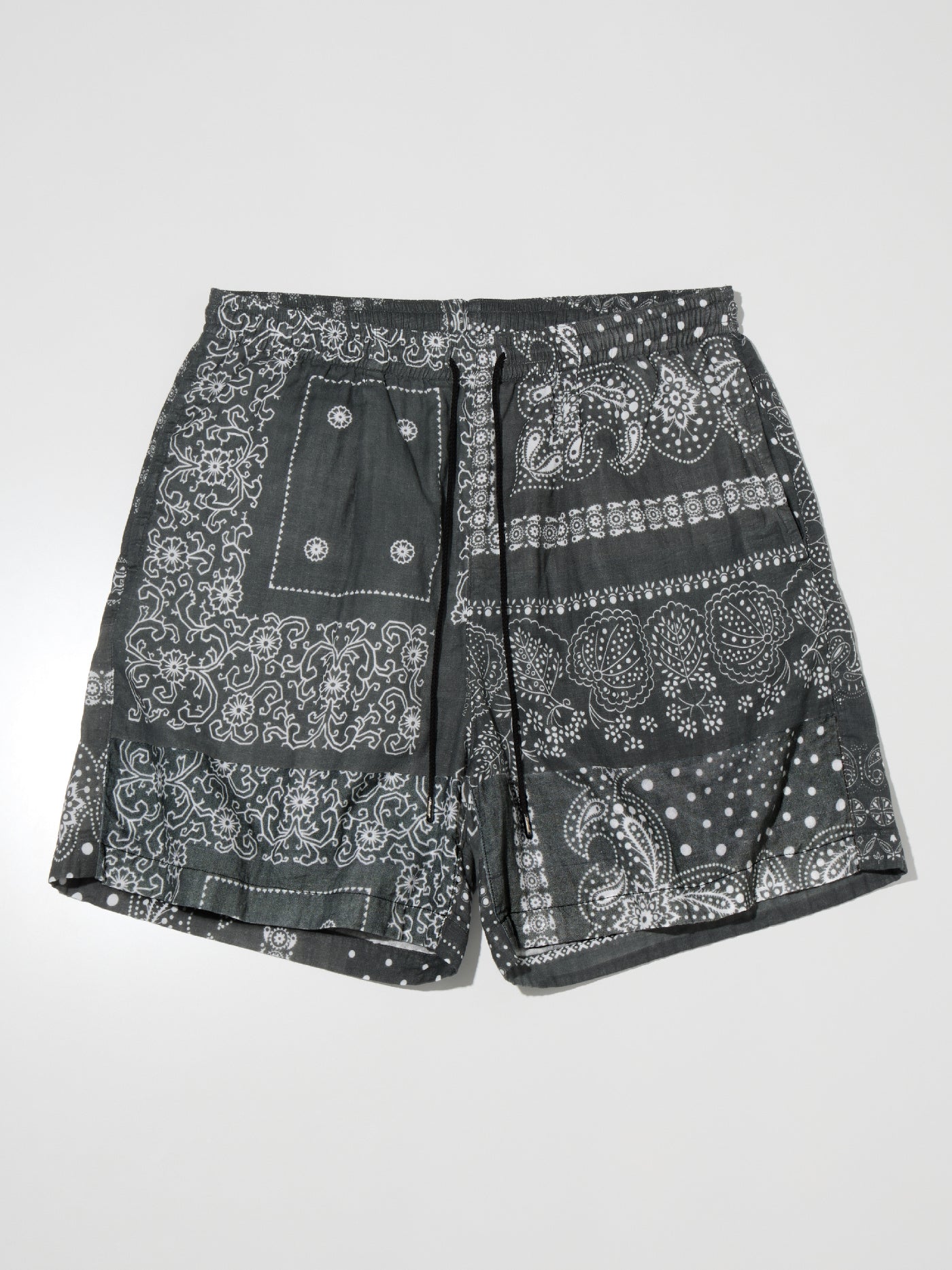 RADIALL | Muscle Shoals - STRAIGHT FIT EASY SHORTS - Shady Black