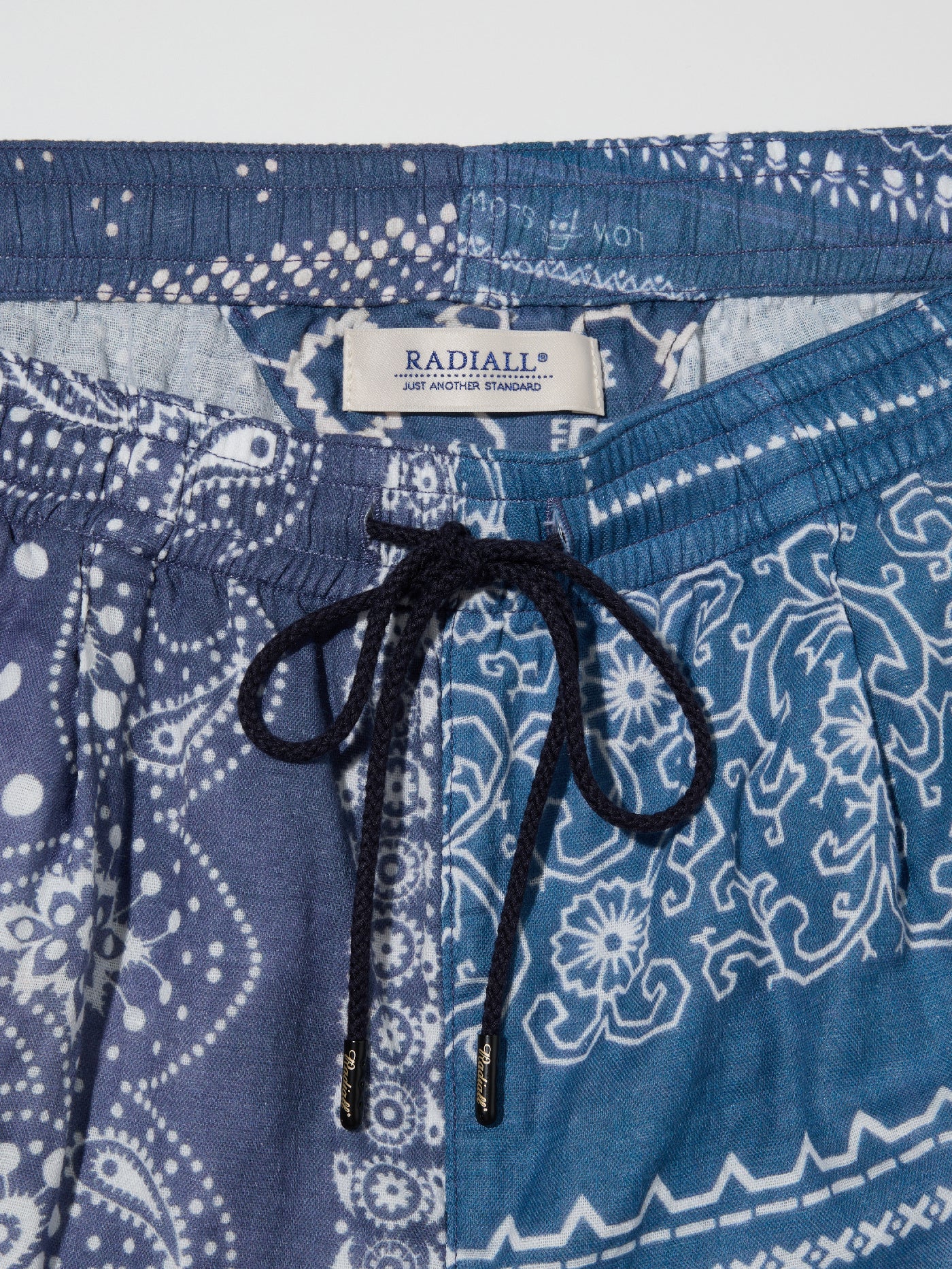 RADIALL | Muscle Shoals - STRAIGHT FIT EASY SHORTS - Smoke Navy