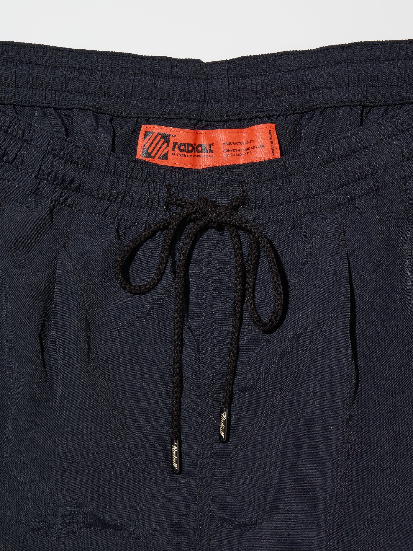 RADIALL | Lowlane - STRAIGHT FIT EASY SHORTS - Black