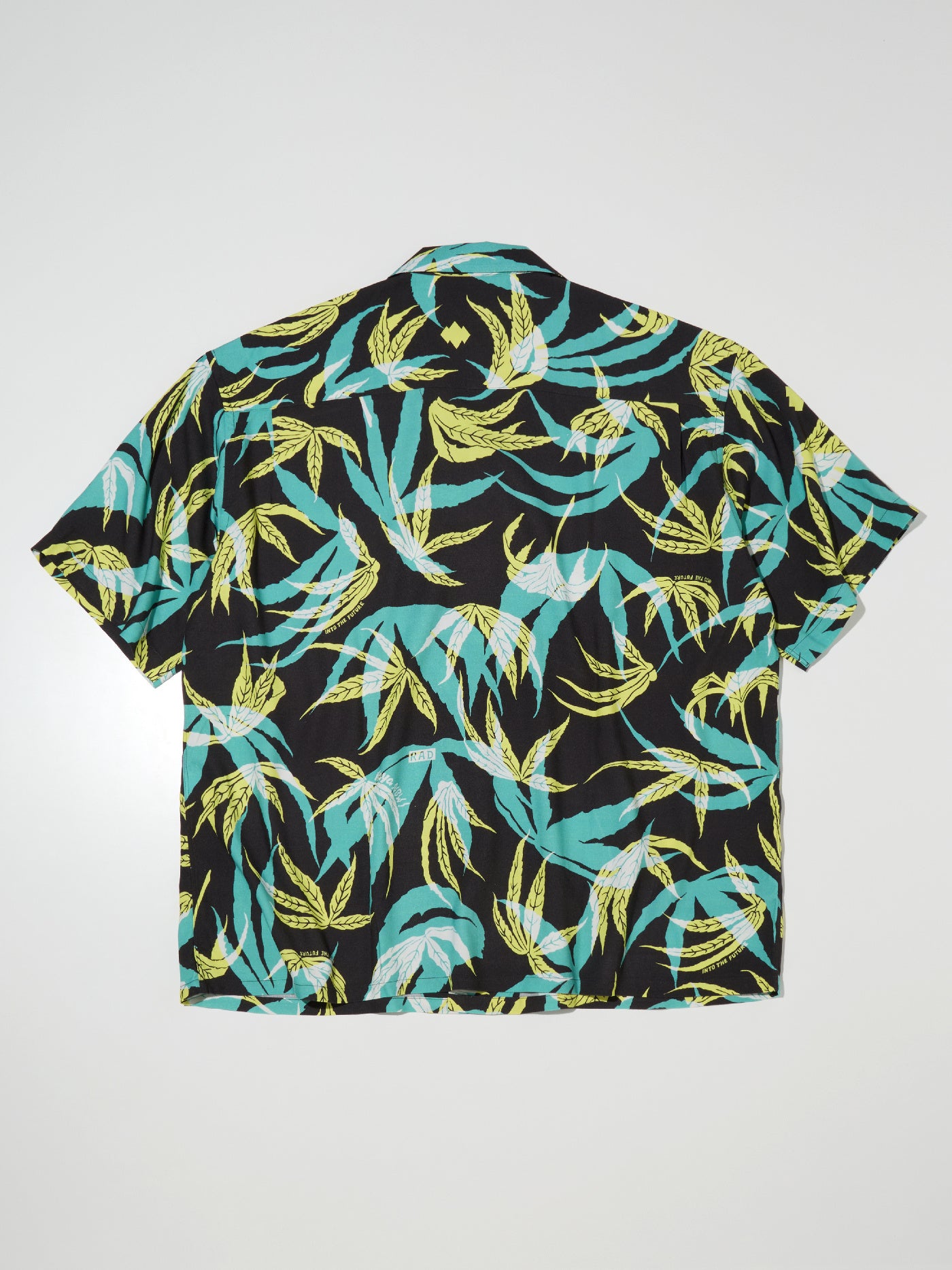 RADIALL | Into The Future - OPEN COLLARED SHIRT S/S - Black