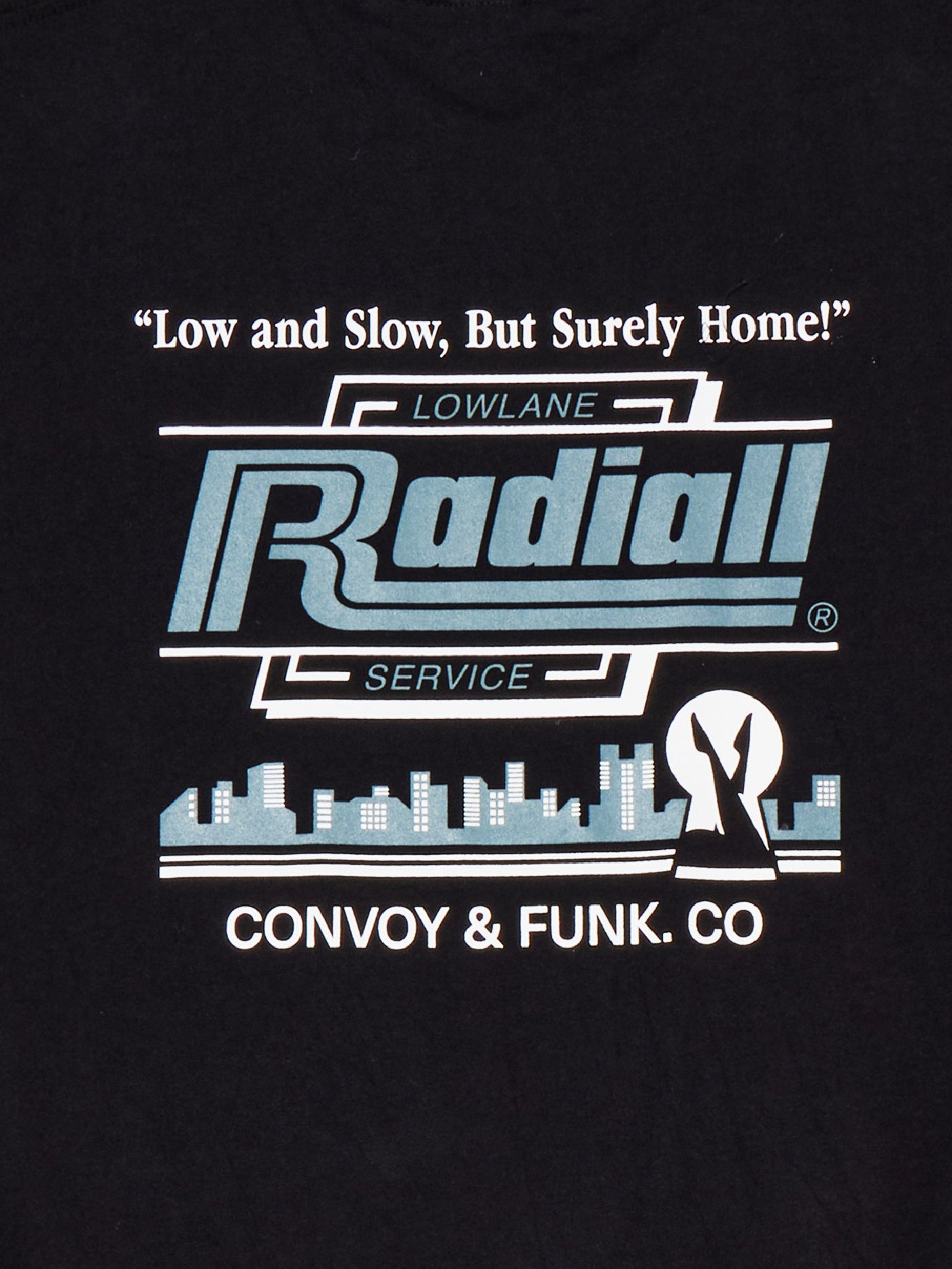 RADIALL | Low and Slow - CREW NECK T-SHIRT S/S - Black
