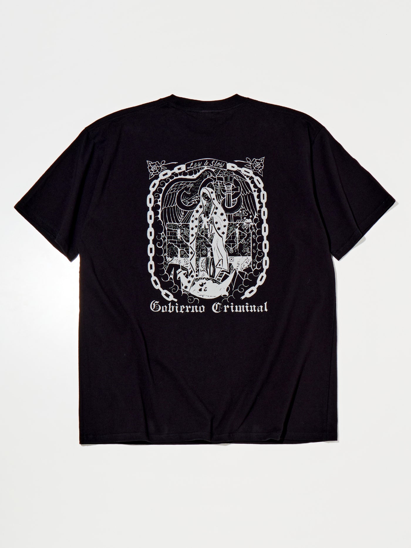 RADIALL | Cradle - CREW NECK T-SHIRT S/S - Black