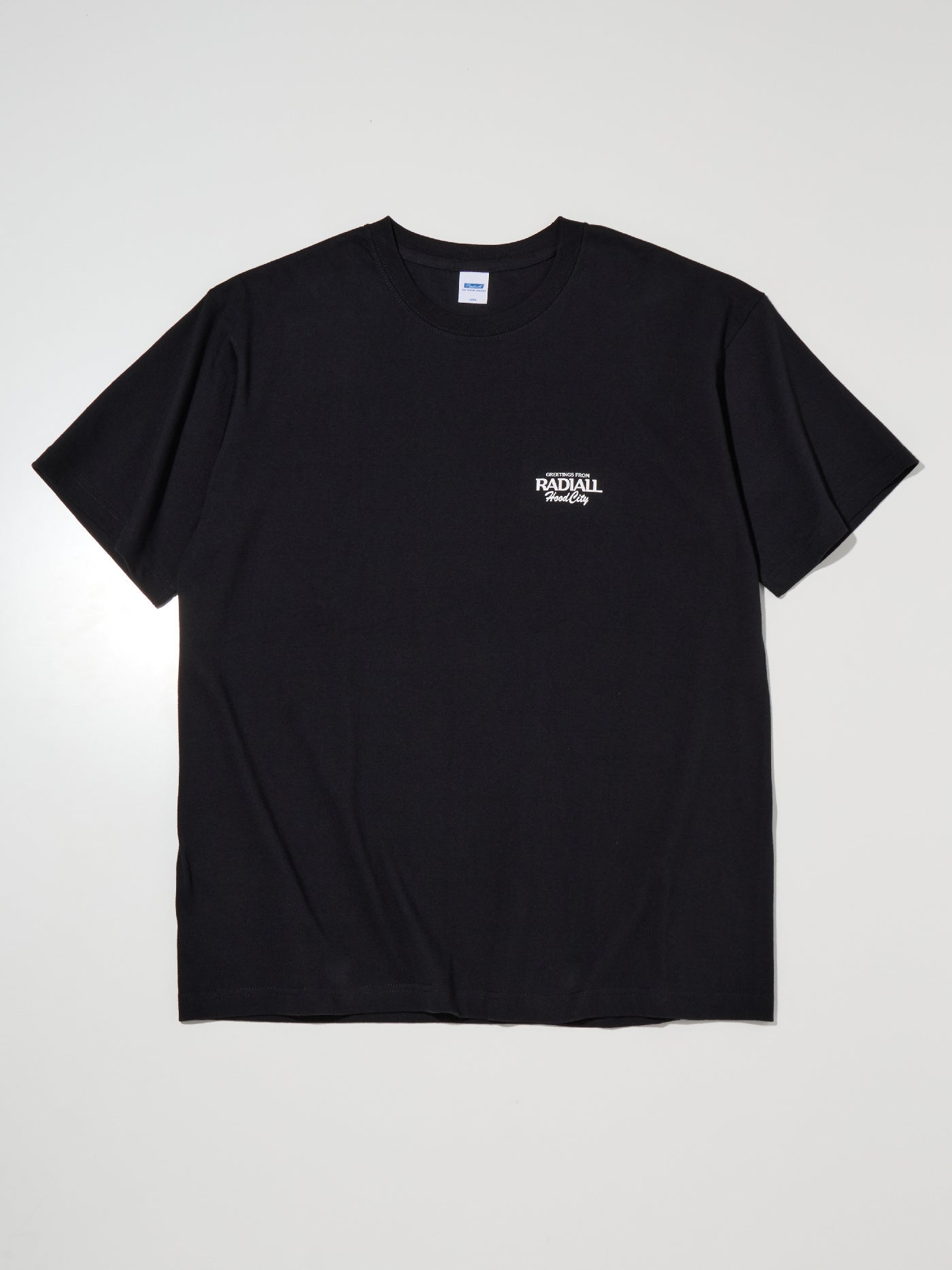 RADIALL | Hood City - CREW NECK T-SHIRT S/S - Black