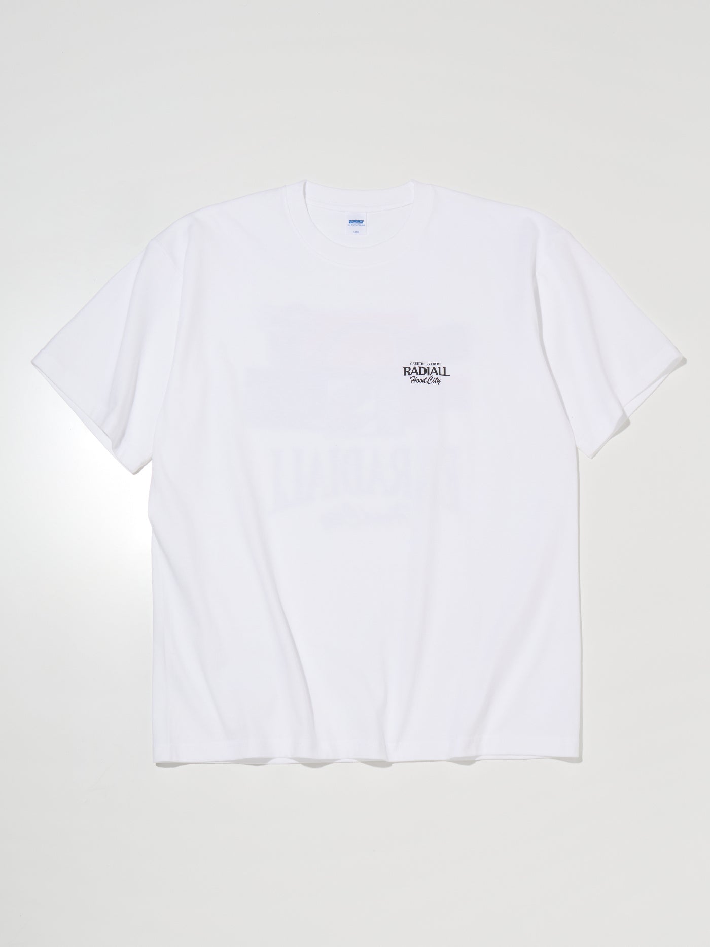 RADIALL | Hood City - CREW NECK T-SHIRT S/S - White