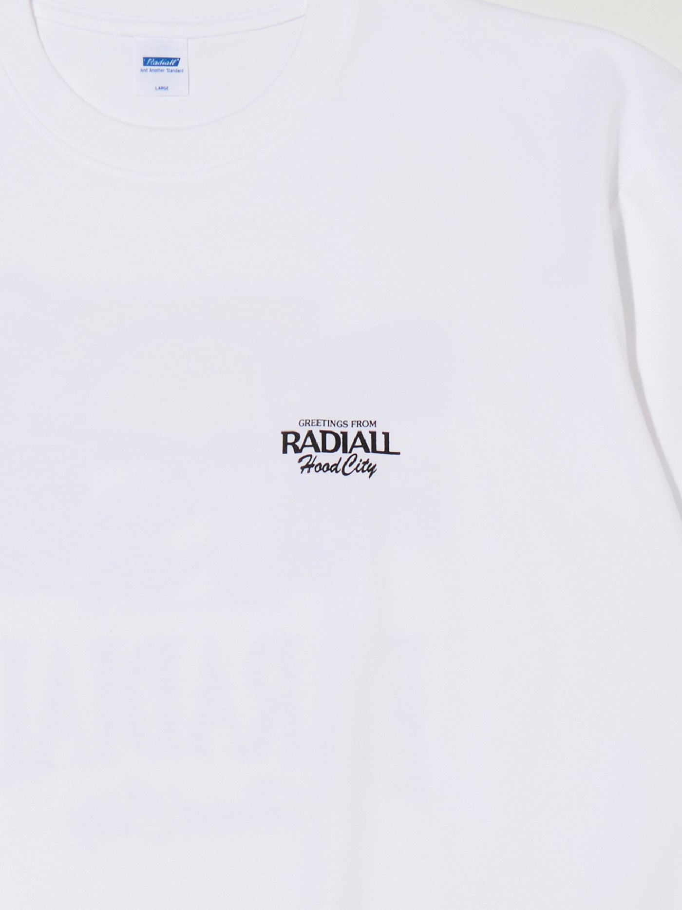RADIALL | Hood City - CREW NECK T-SHIRT S/S - White