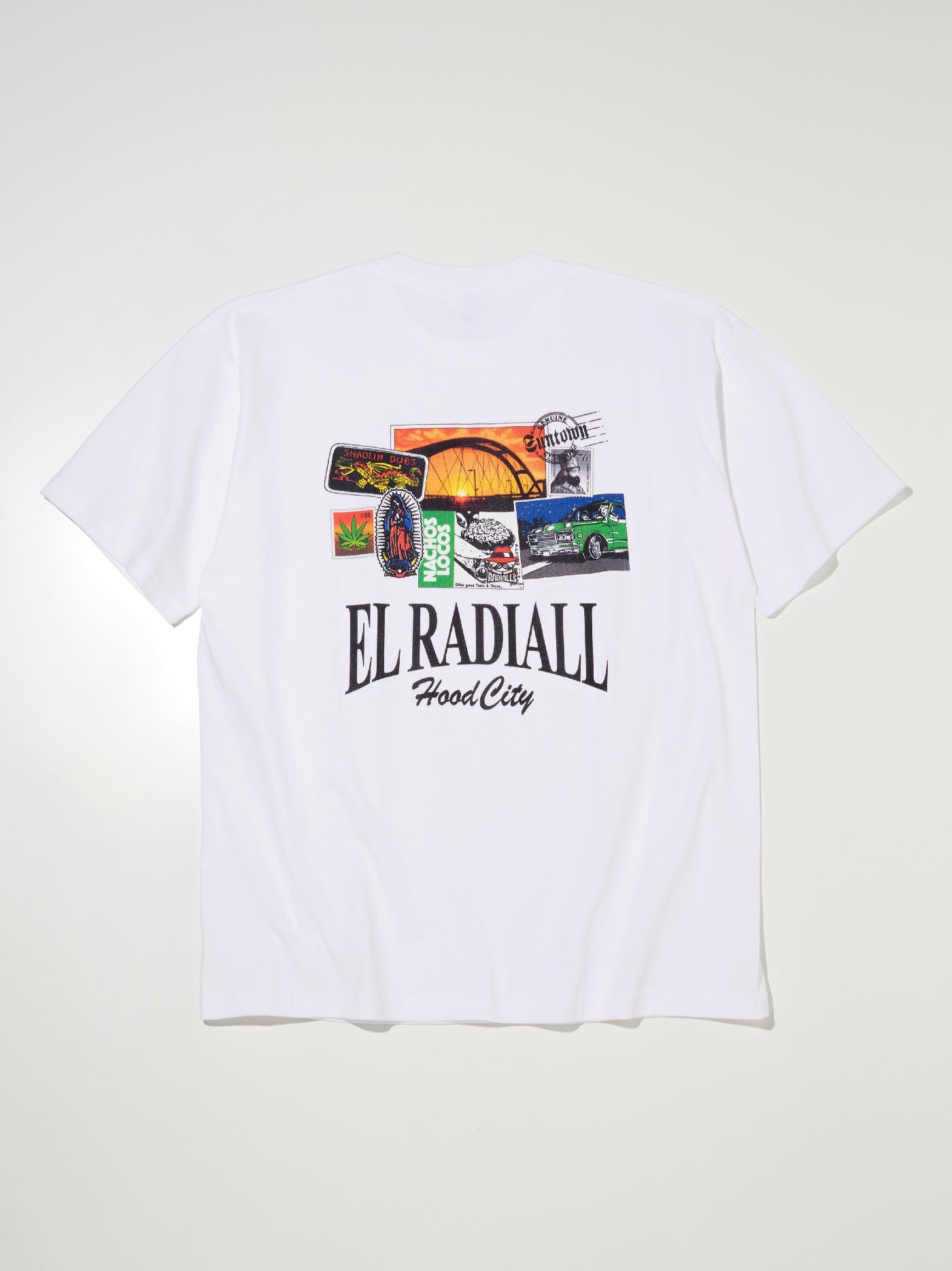 RADIALL | Hood City - CREW NECK T-SHIRT S/S - White