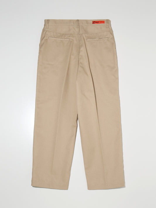 RADIALL | Cnq Motown - WIDE TAPERED FIT PANTS - 41 Khaki