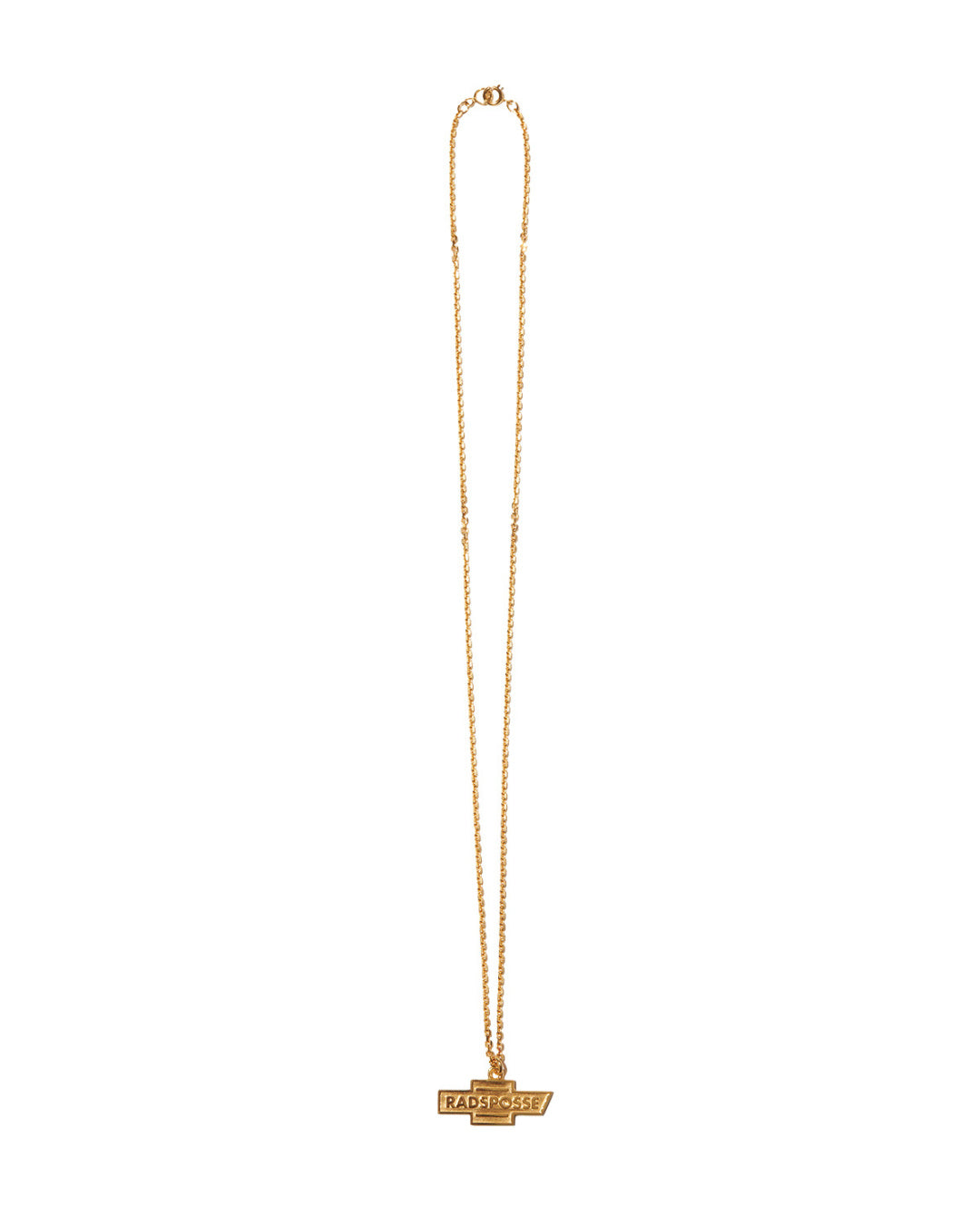 RADIALL | POSSE - EMBLEM NECKLACE - 18K Plated