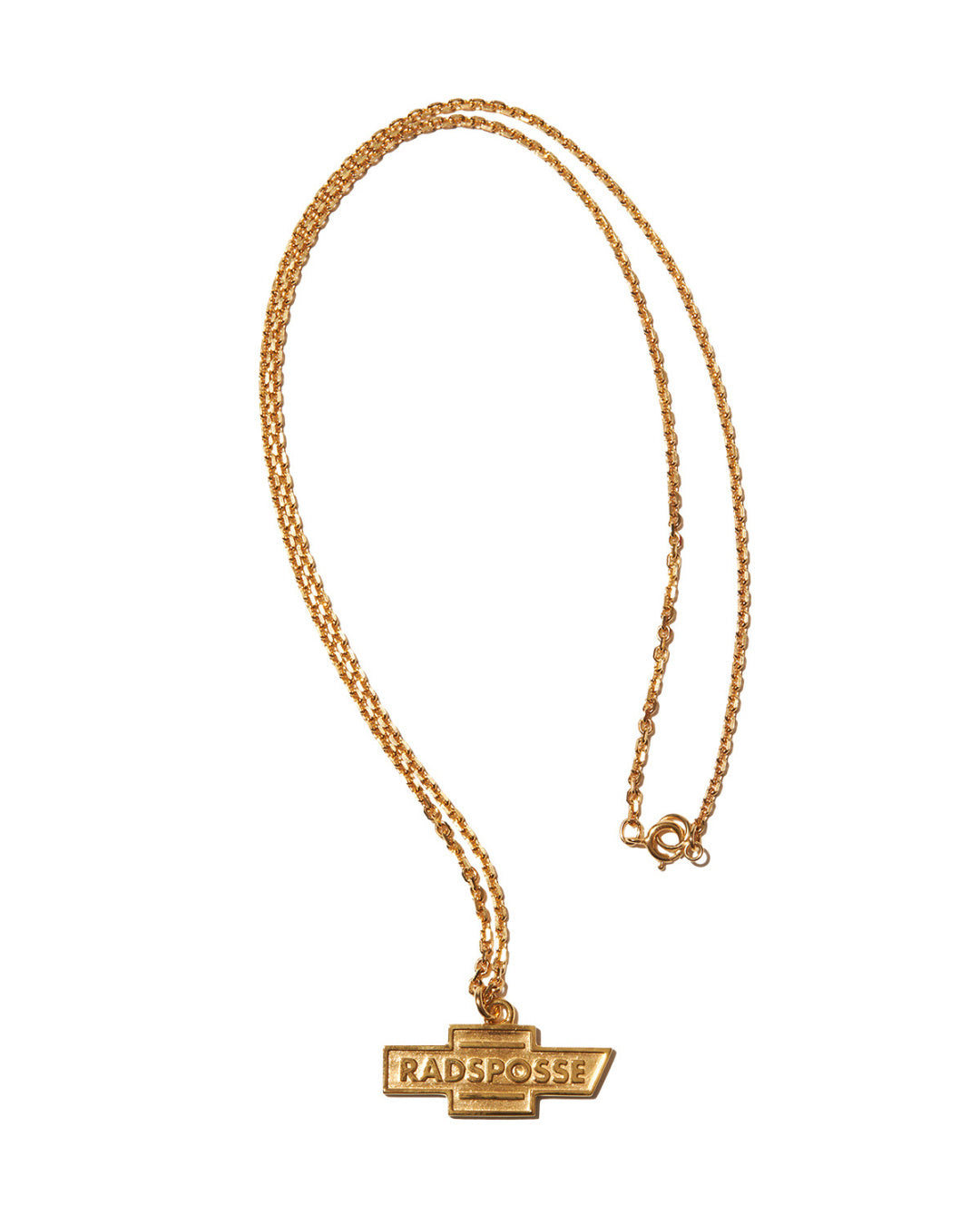 RADIALL | POSSE - EMBLEM NECKLACE - 18K Plated