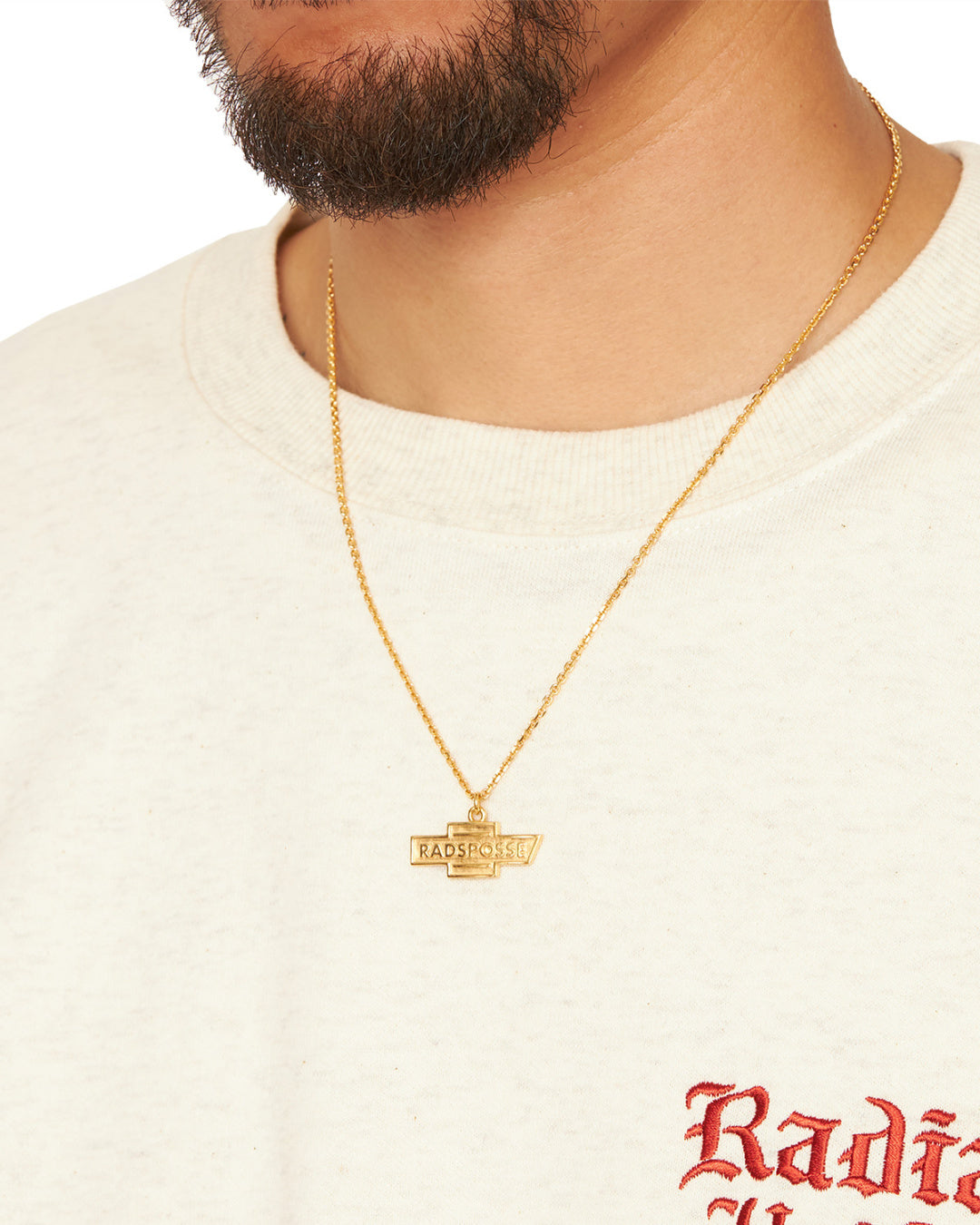RADIALL | POSSE - EMBLEM NECKLACE - 18K Plated