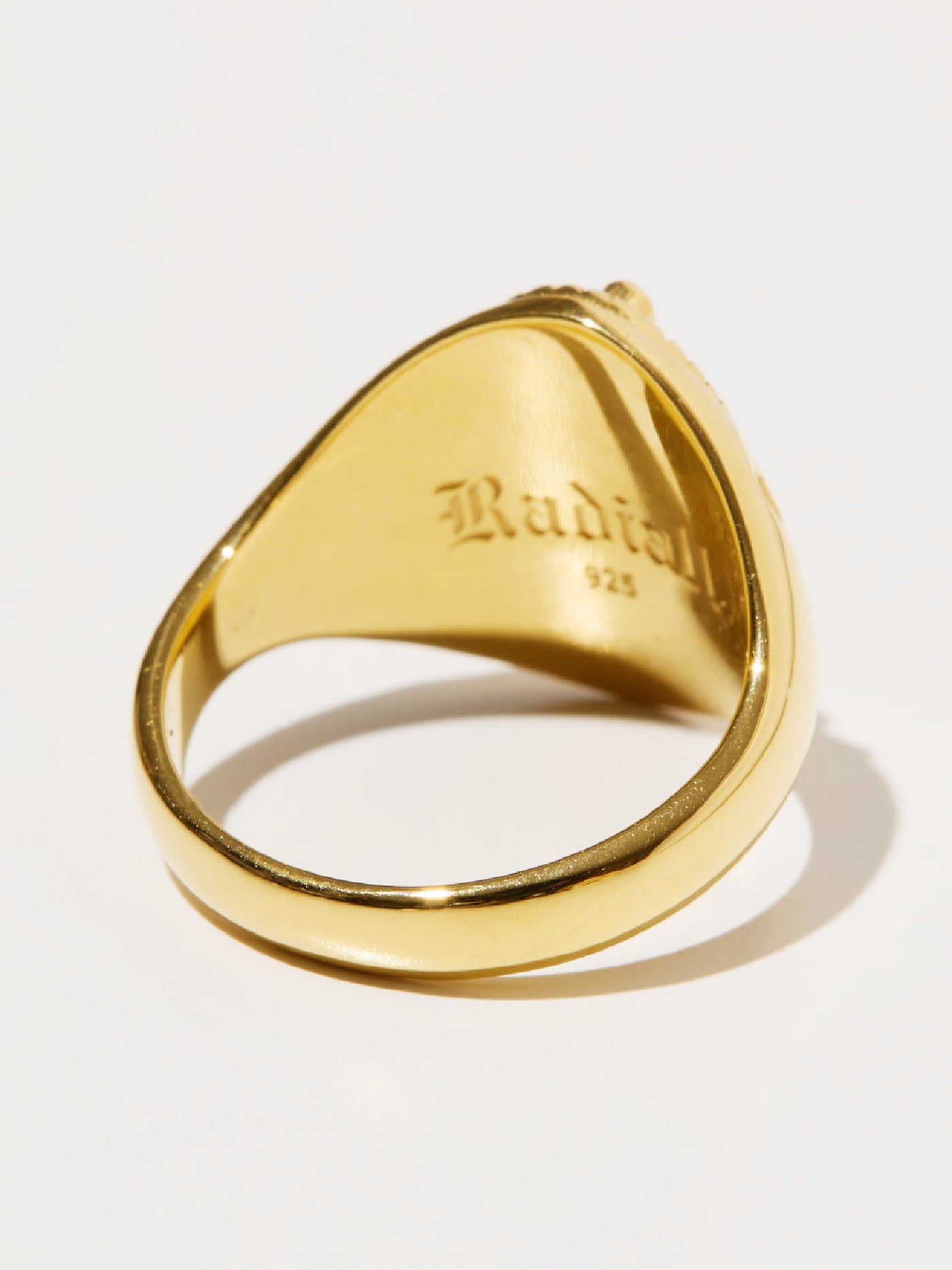 RADIALL | Cradle - PINKY RING - Gold Plated on 925 Silver