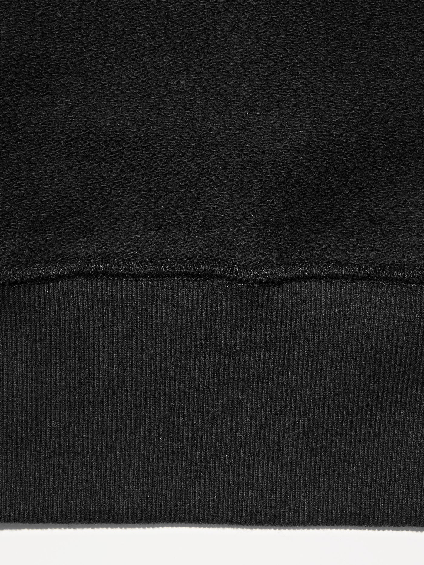 【10.25 (Sat) 12:00 Release】RADIALL | Boulevard - LOOPWHEEL CREW NECK SWEATSHIRT L/S - Ink Black