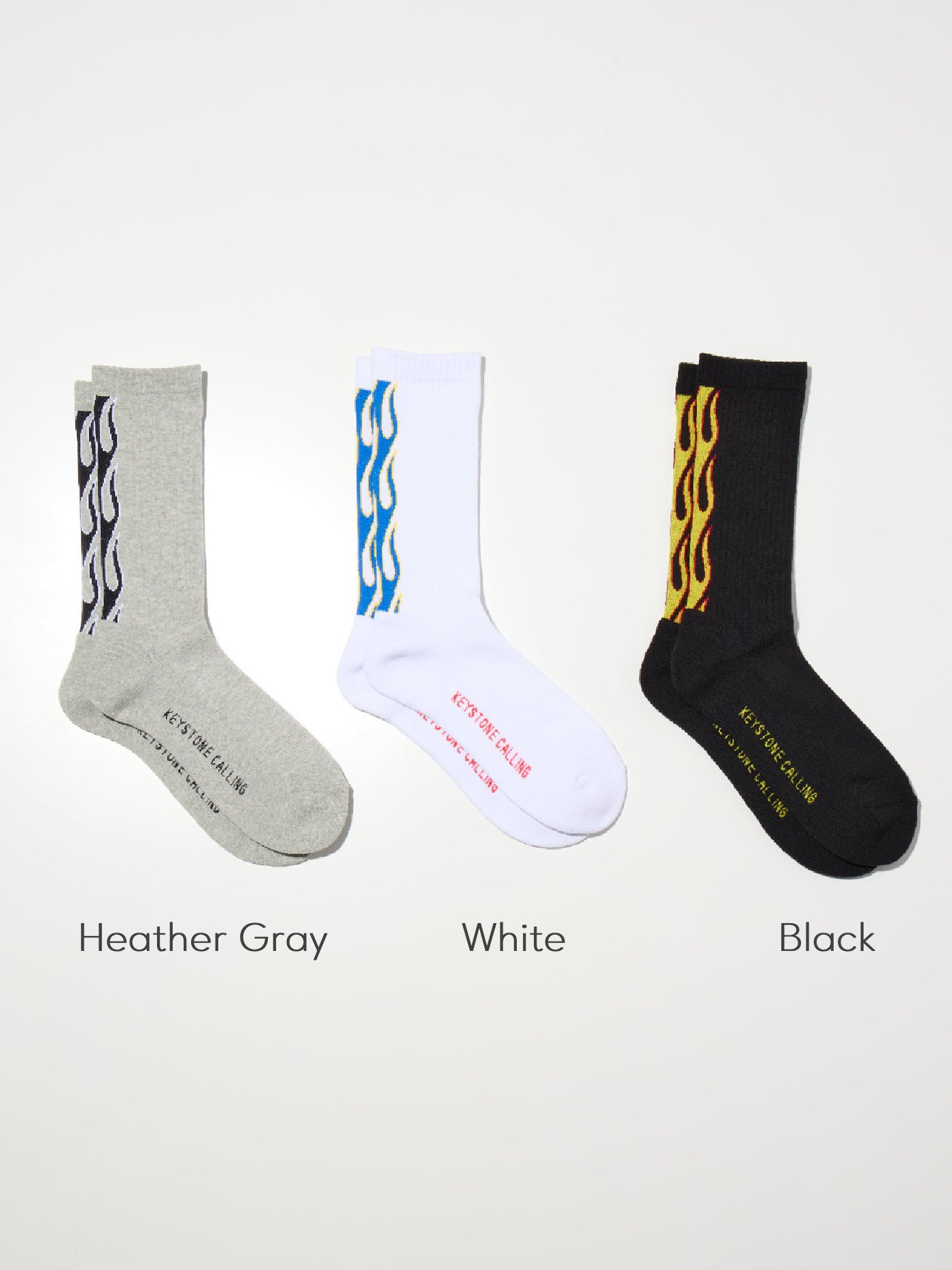 RADIALL | Flames - 1PAC SOX LONG / DRALON