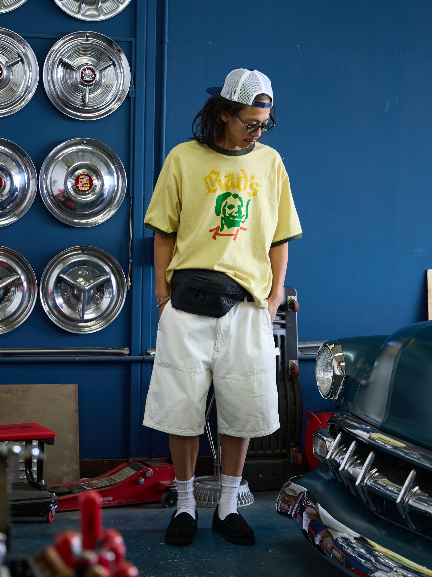 【3.14 (Sat) 12:00 Release】RADIALL | Kawasaki - WAIST BAG