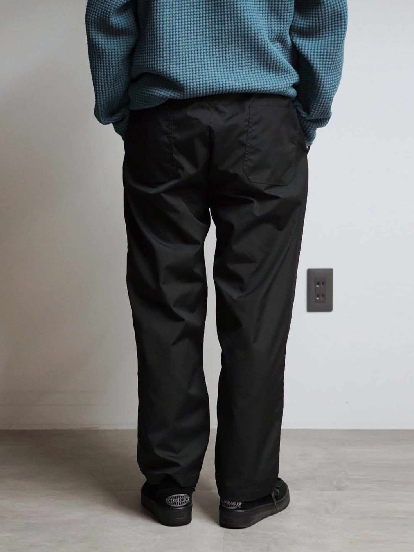 RADIALL | Wheels - STRAIGHT FIT EASY PANTS - Black
