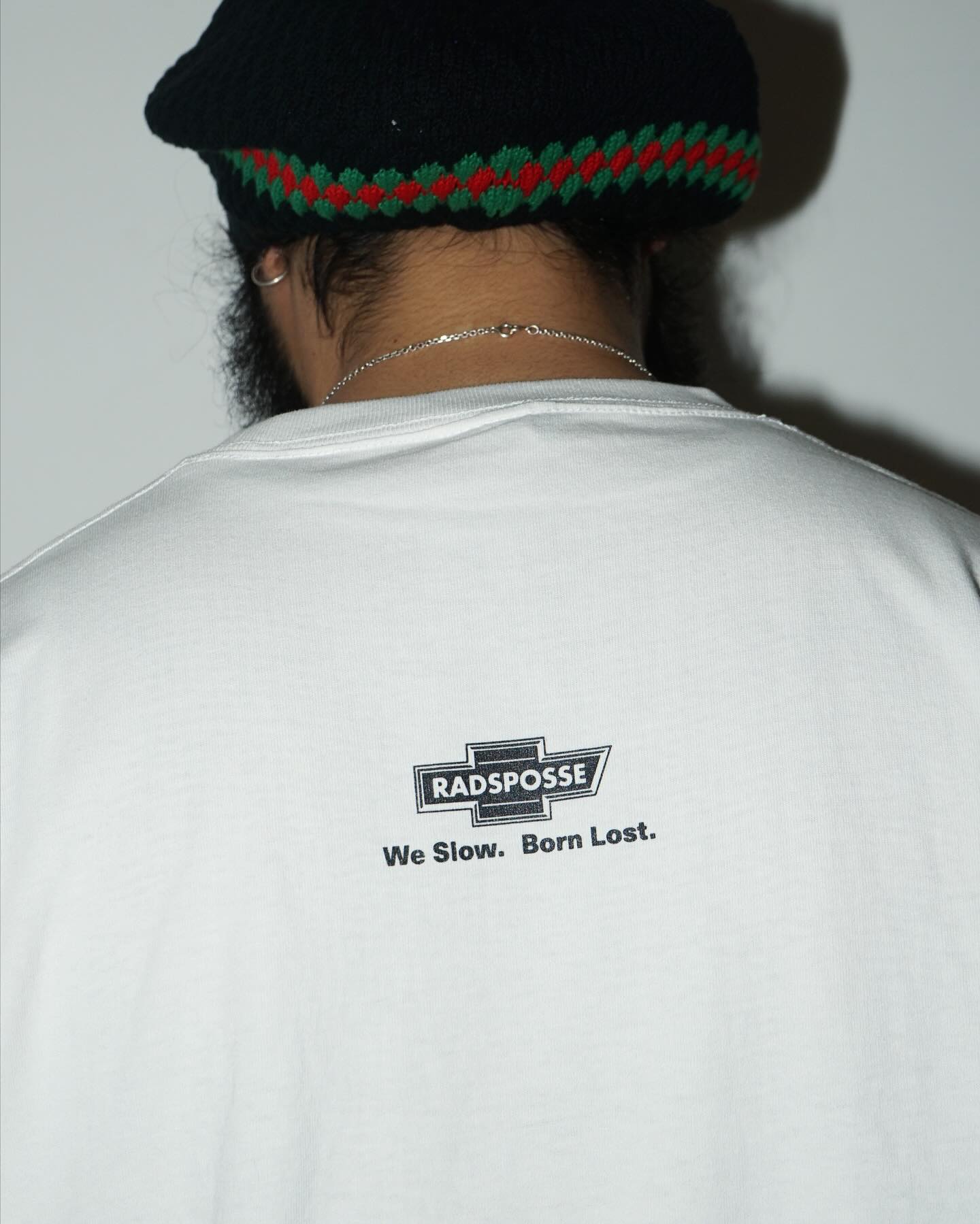 RADIALL | HOOD CITY - CREW NECK T-SHIRT S/S - White