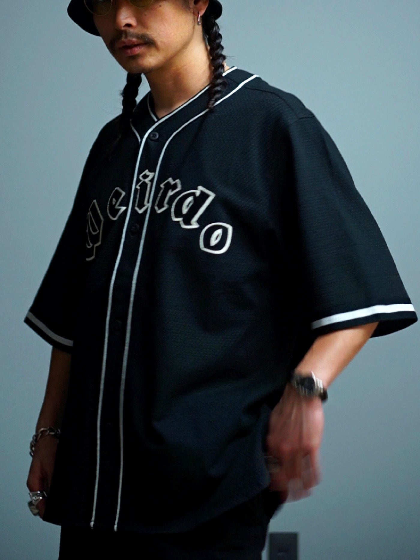 WEIRDO | Weirdo - S/S BASEBALL SHIRTS / WRD5113 - Black
