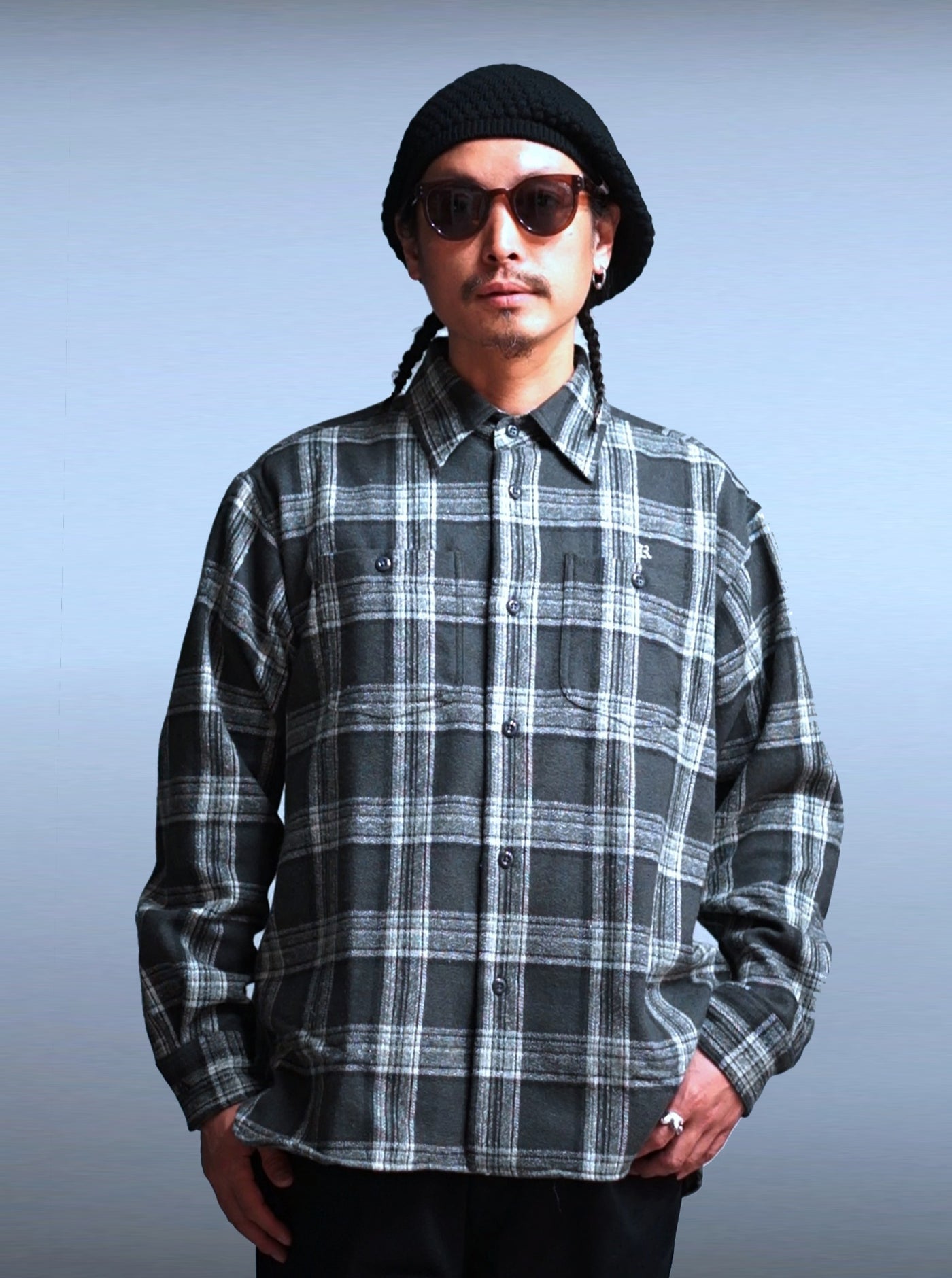 RADIALL | LO-N-SLO - C.P.O. SHIRT L/S - Black