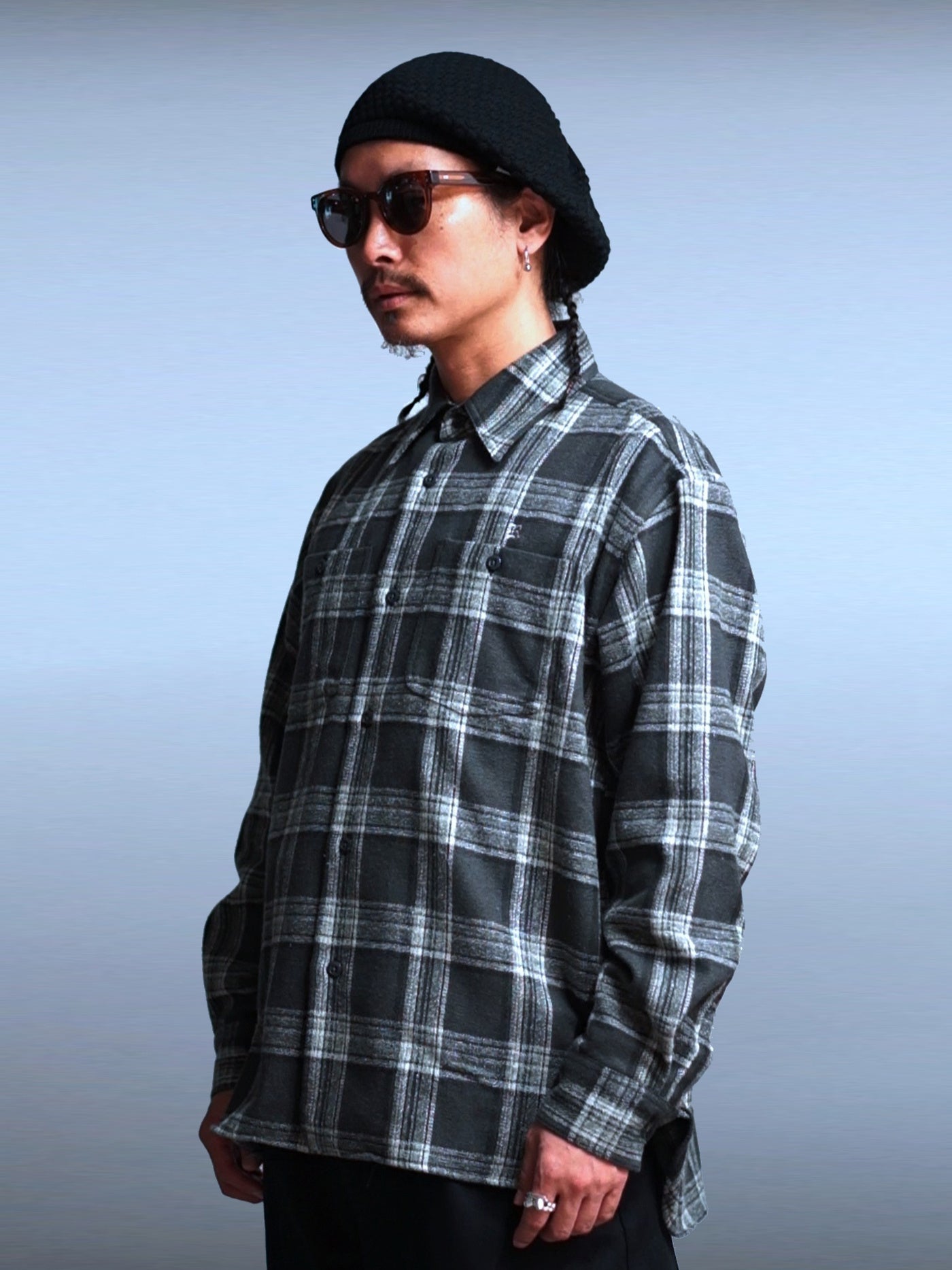 RADIALL | LO-N-SLO - C.P.O. SHIRT L/S - Black