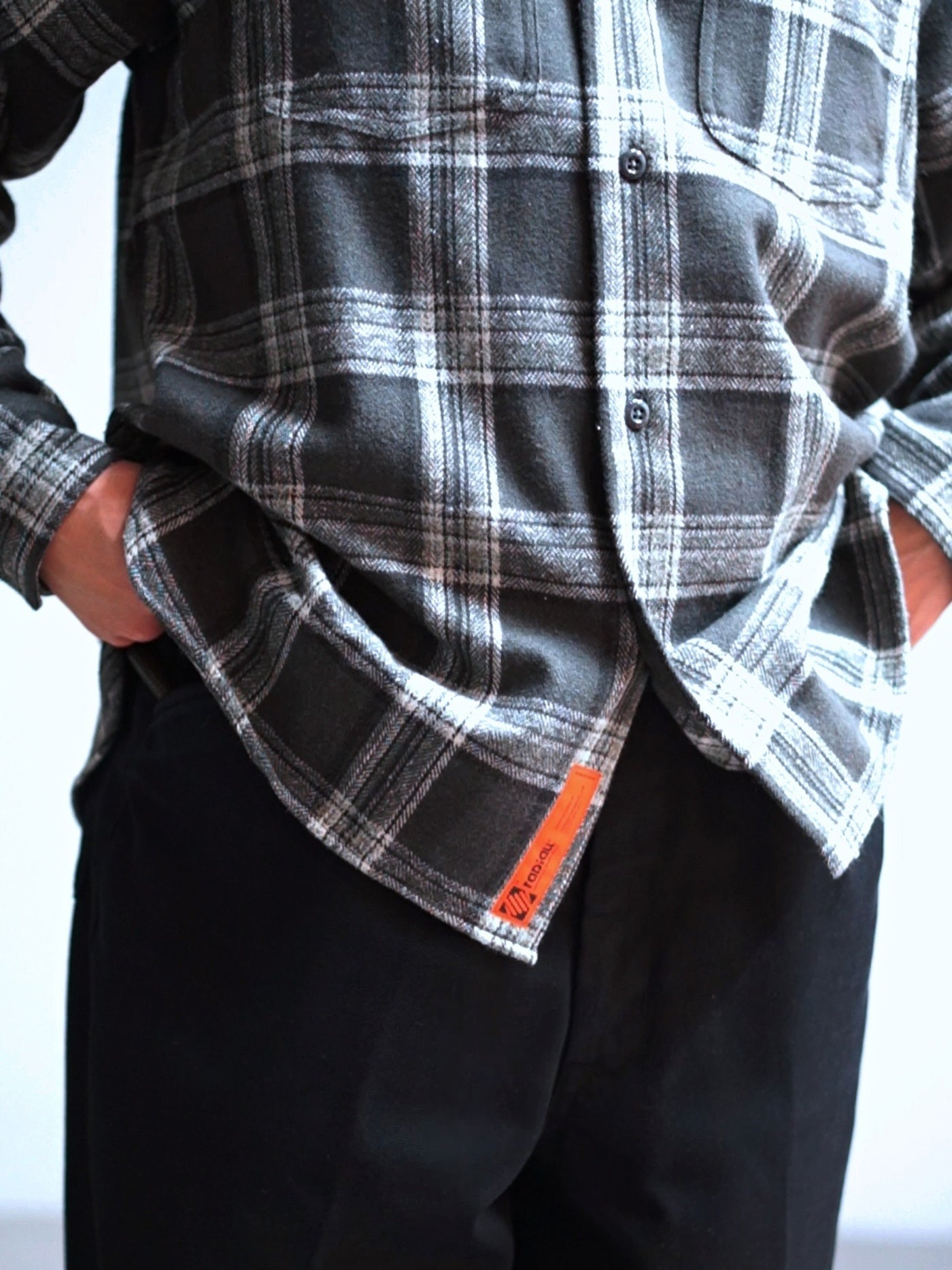 RADIALL | LO-N-SLO - C.P.O. SHIRT L/S - Black
