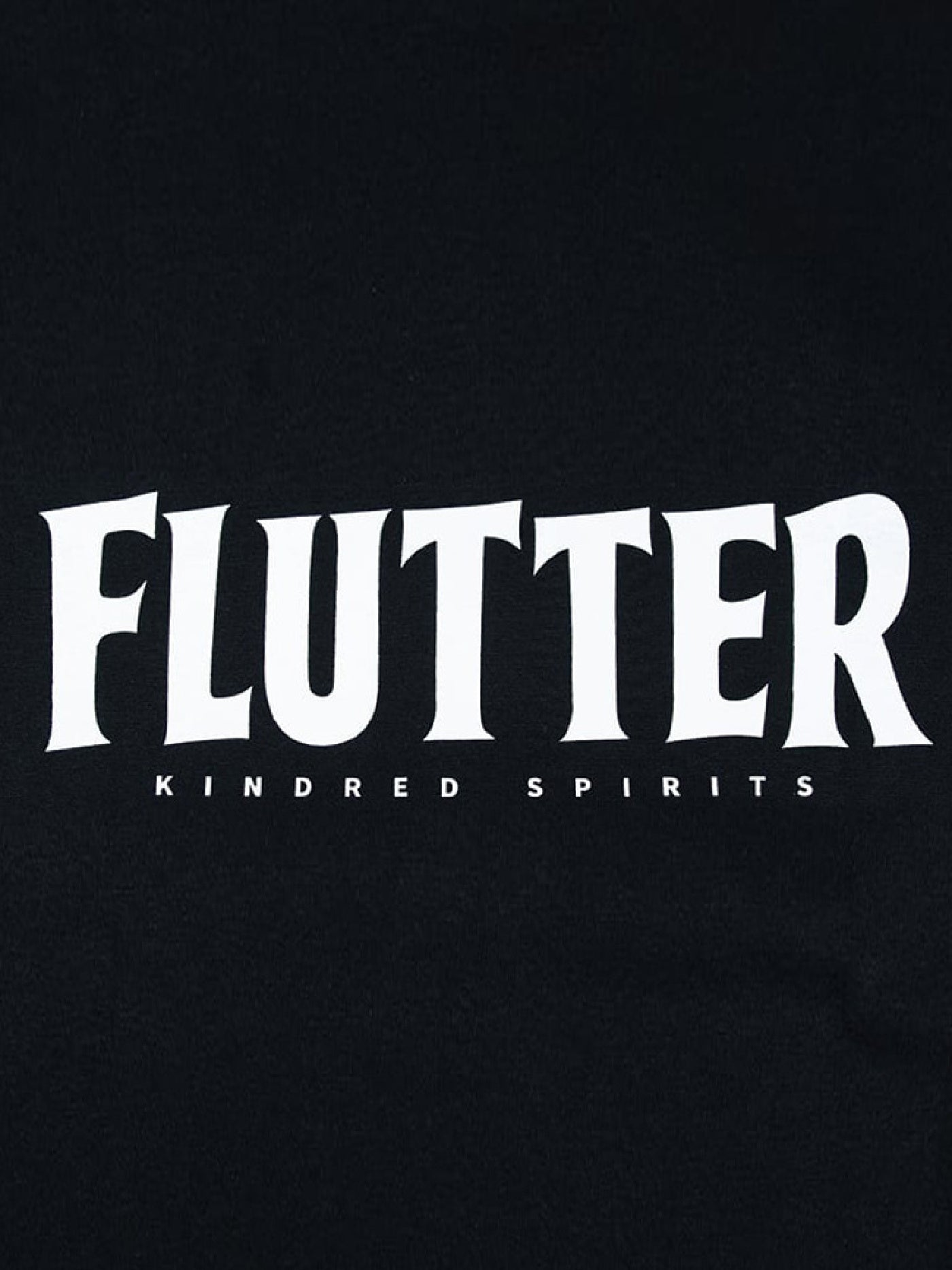 FLUTTER | OG Logo S/S Tee - Black