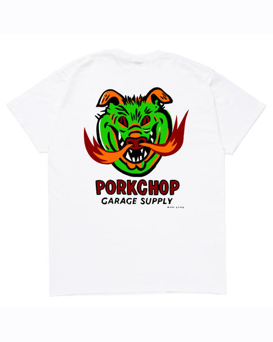 PORKCHOP | MASA SCULP TEE A - White