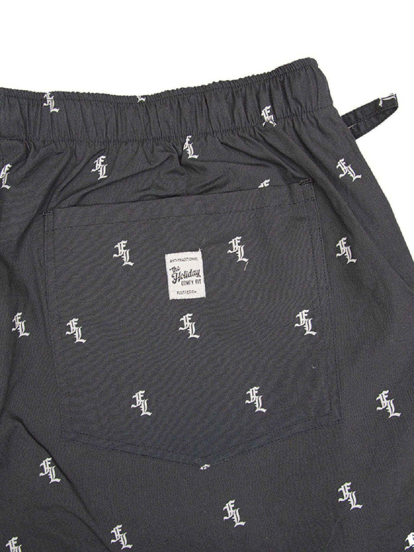 FLUTTER | O/E FL Logo Easy Pants - Sumi