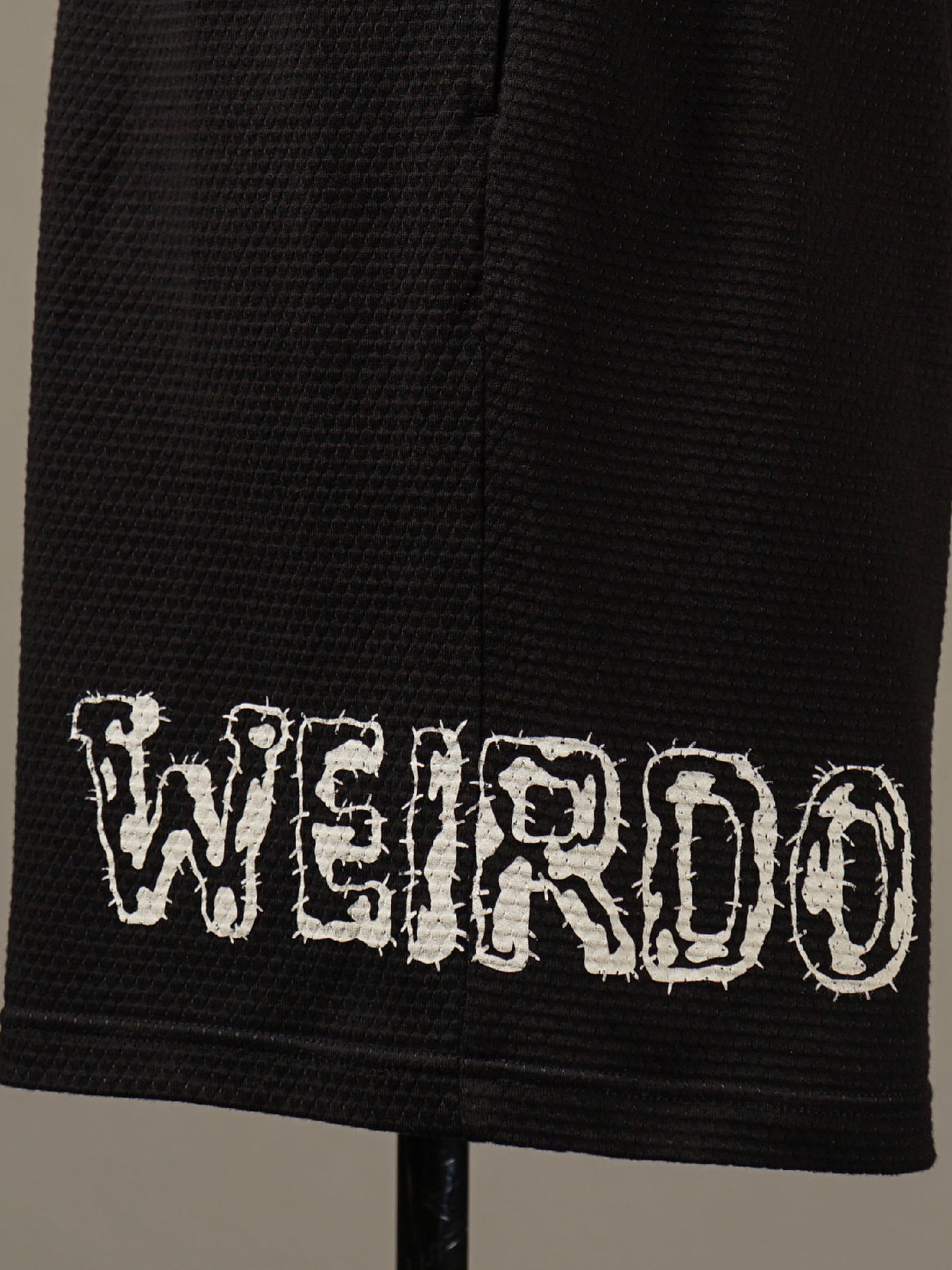 WEIRDO | MONSTERS - SHORTS / WRD5118 - Black