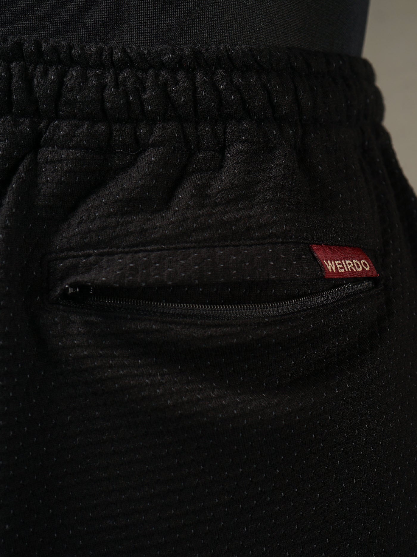WEIRDO | MONSTERS - SHORTS / WRD5118 - Black