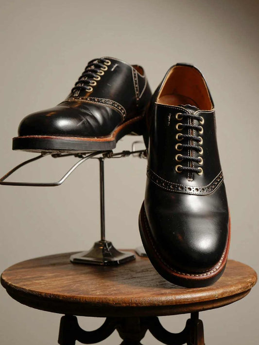GLADHAND & Co. | SADDLE SHOES - Black