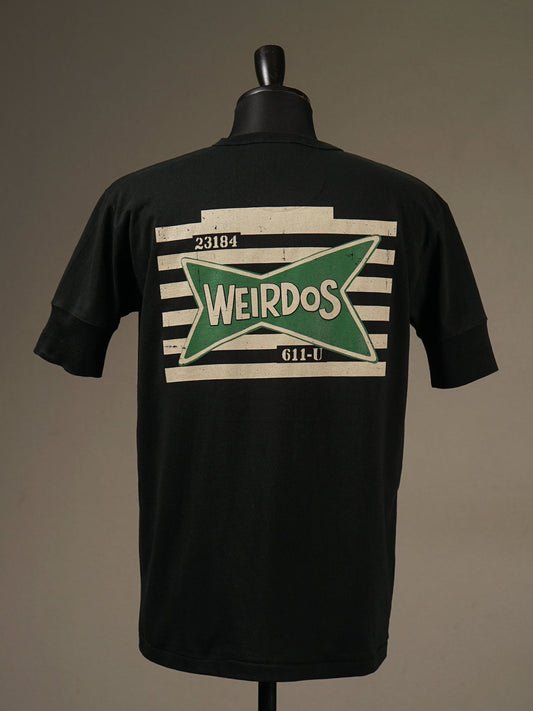 WEIRDO | WEIRDOS KUSTOM - S/S HENRY T-SHIRTS / WRD5125 - Black