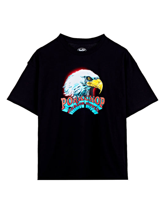 PORKCHOP | T-SHIRT EAGLE - Black