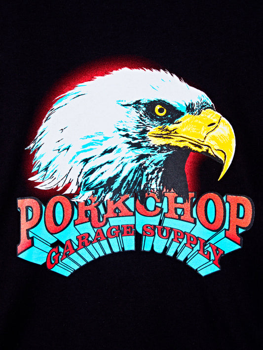 PORKCHOP | EAGLE L/S - Black