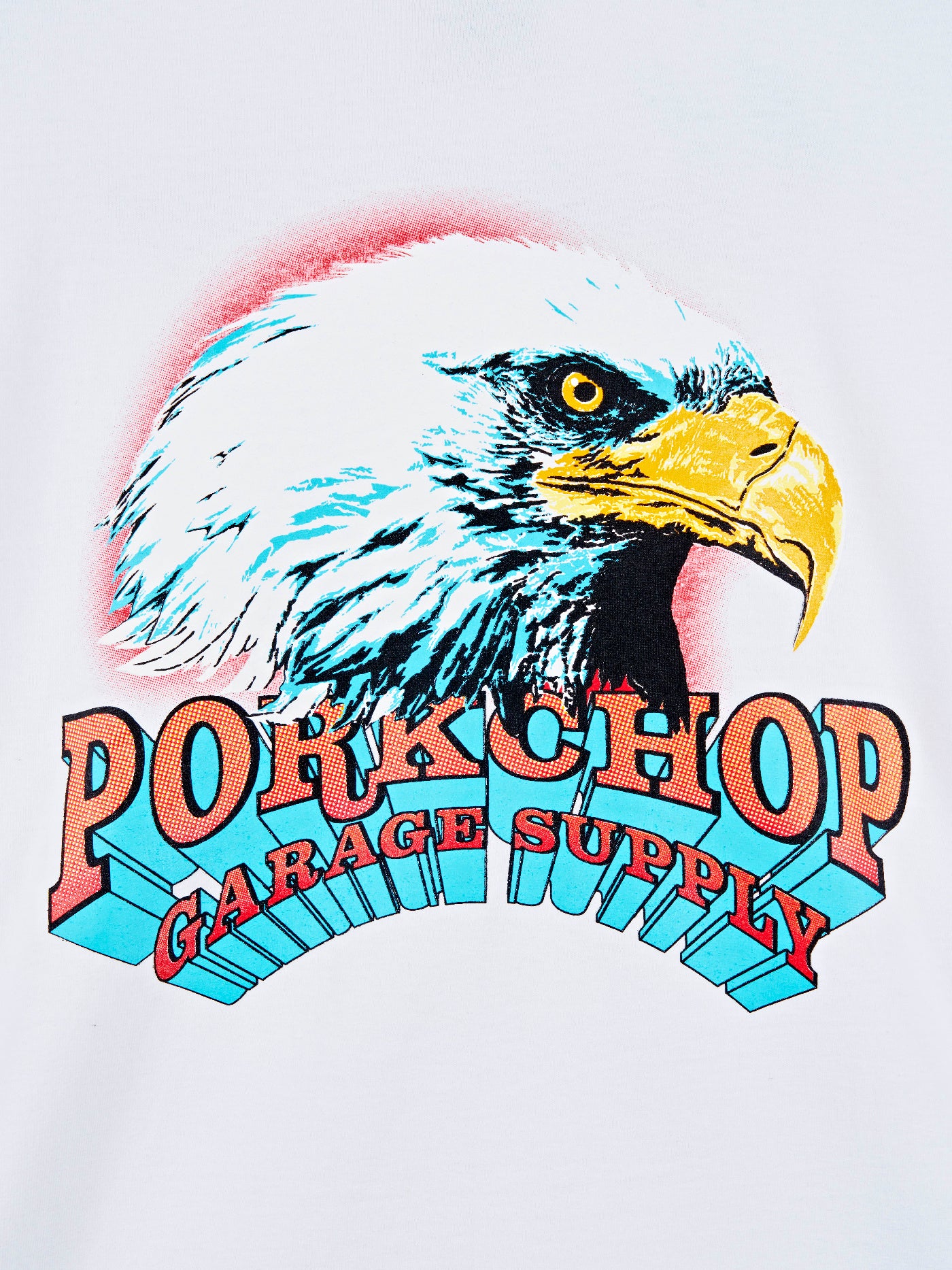 PORKCHOP | EAGLE L/S - White