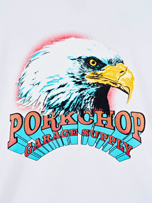 PORKCHOP | T-SHIRT EAGLE - White