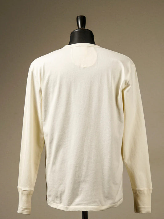 GLADHAND & Co. | STANDARD HENRY POCKET L/S T-SHIRTS - White