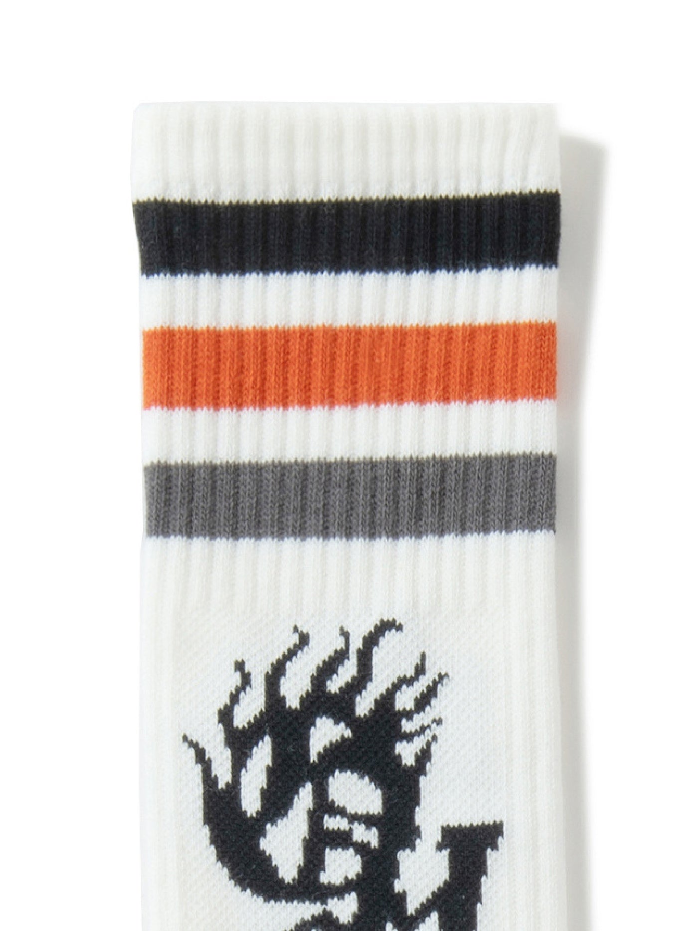 GOOD HELLER | GH LOGO LINE MIDDLE SOCKS