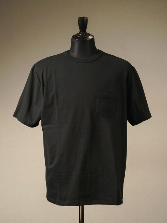 GLADHAND & Co. | HEAVY WEIGHT BINDER NECK POCKET T-SHIRTS - Black